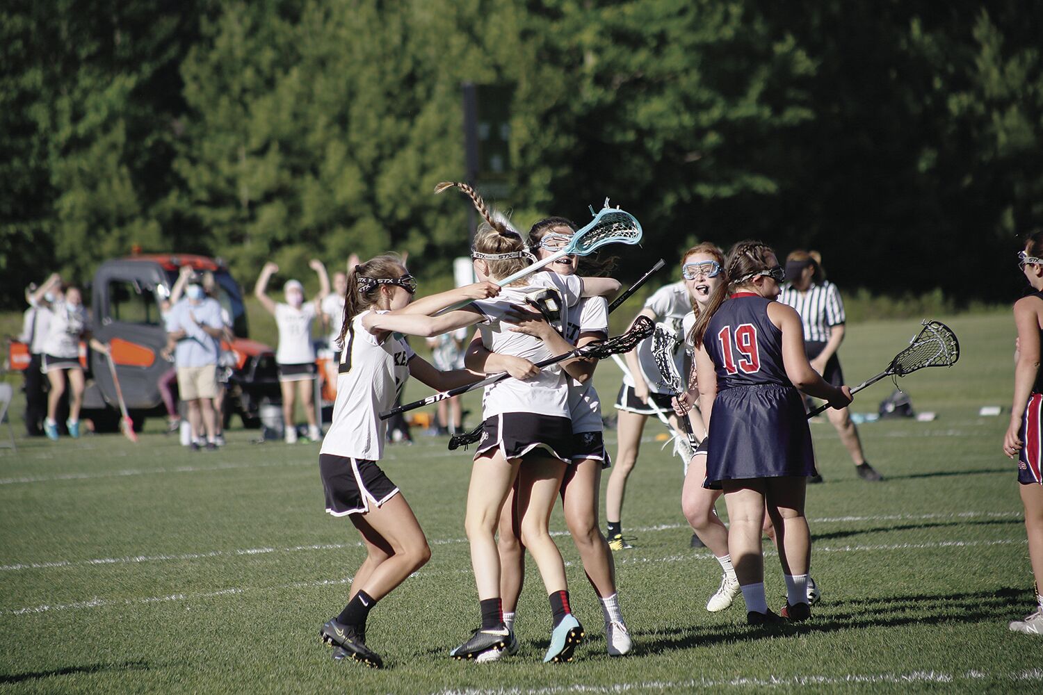 05-24-21 KHS Girls Lax celebration hug